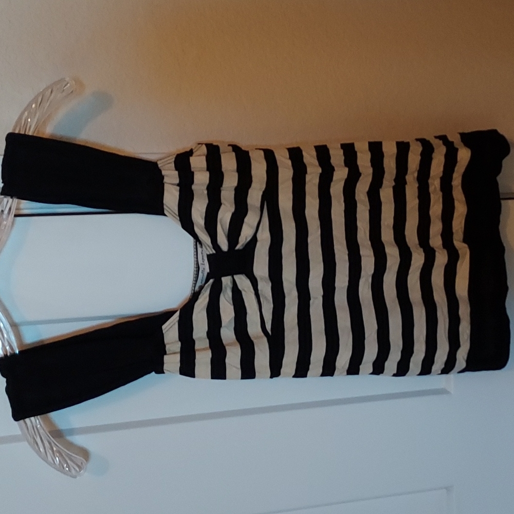 Black and white Nanette Lepore Tank